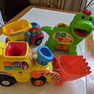 Three VTech toys
